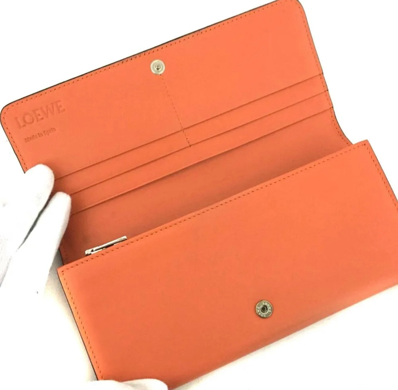 Loewe Anagram Flap Long Bifold plånbok