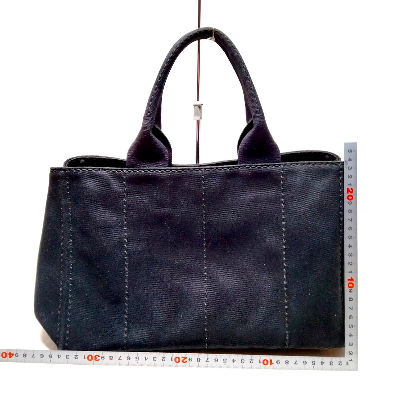 Prada Canapa Small Canvas Handbag