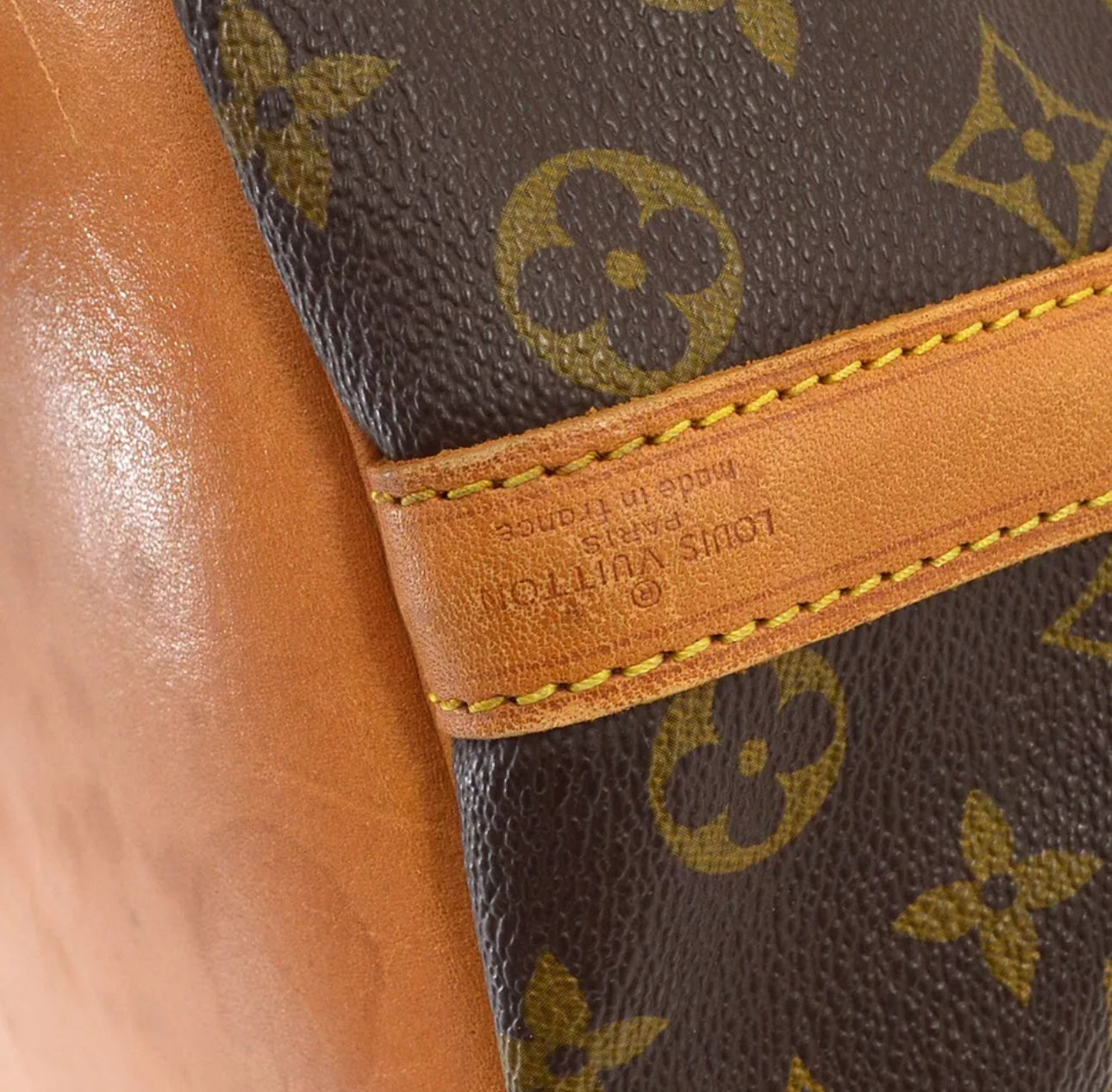 LOUIS VUITTON Petit Noe Monogram Drawstring Shoulderbag