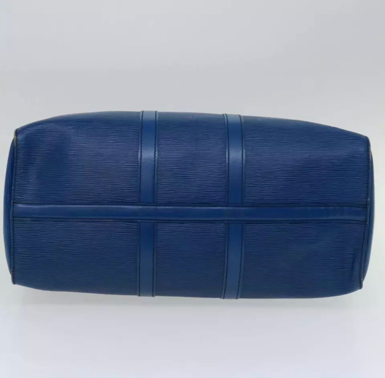 Louis Vuitton Blue Epi Keepall 45