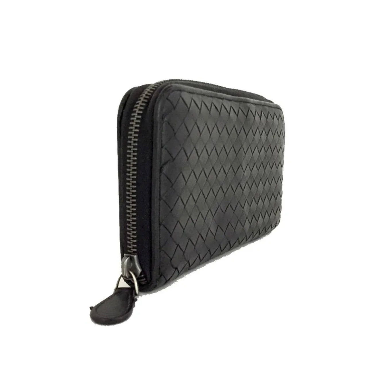 Bottega Veneta Intrecciato Lambskin Long Wallet