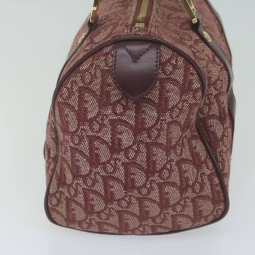 Dior Trotter Canvas Red Monogram Handbag