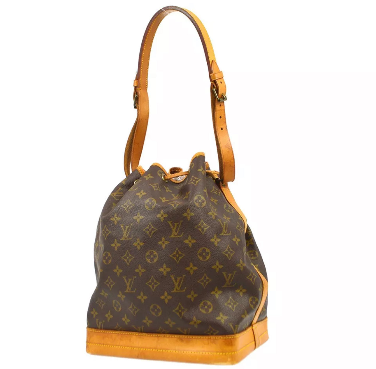 Louis Vuitton Noe Monogram Skuldertaske med snoretræk