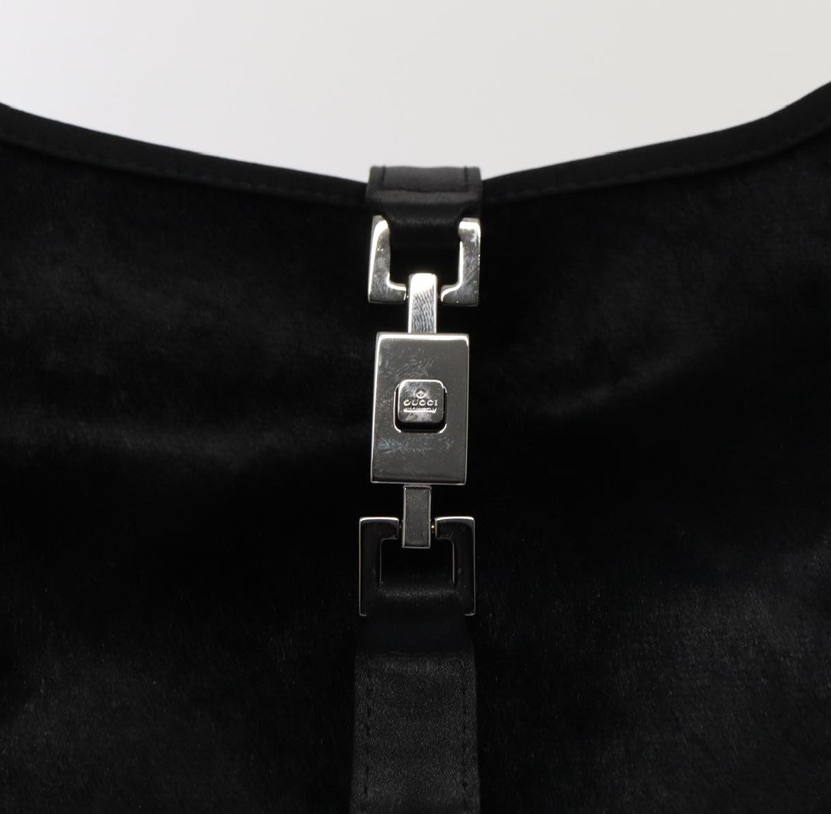 Gucci Mini Jackie Limited Edition Black Fur Shoulderbag