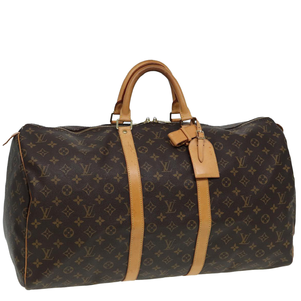 Louis Vuitton Keepall 55 Monogram Weekend Boston Travel Bag