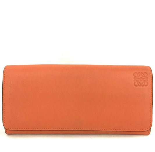 Loewe Anagram Flap Long Bifold Wallet