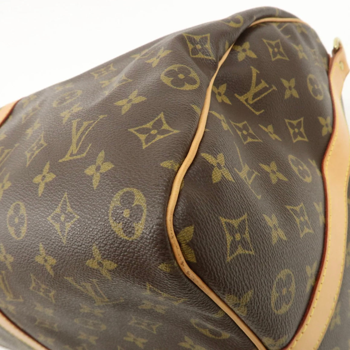 LOUIS VUITTON Keepall 50 Bandouliere Monogram Weekend Boston Travel Bag