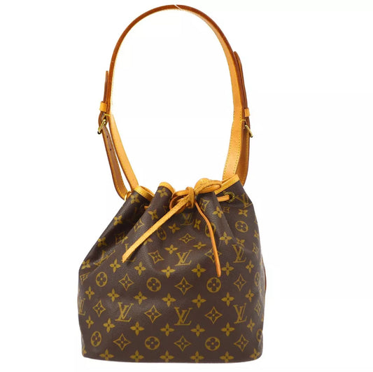 Louis Vuitton Petit Noe Monogram Drawstring Shoulderbag