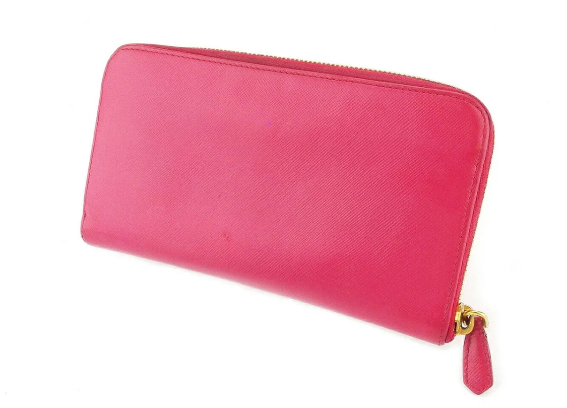 Prada Pink Limited Ribbon Zip pung