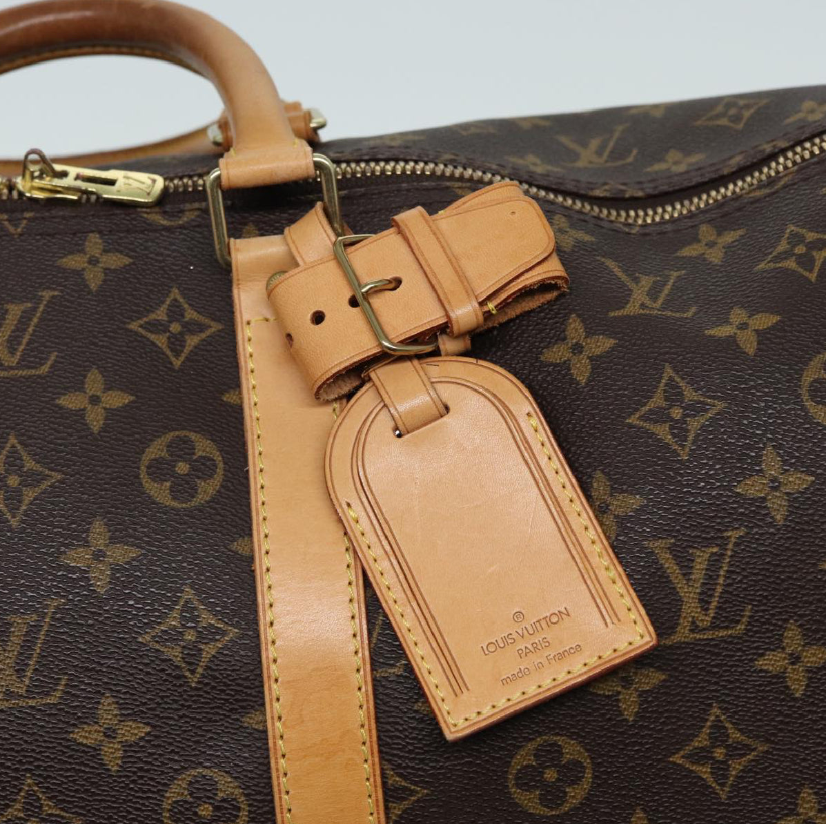 Louis Vuitton Keepall 55 Monogram Weekend Boston Travel Bag