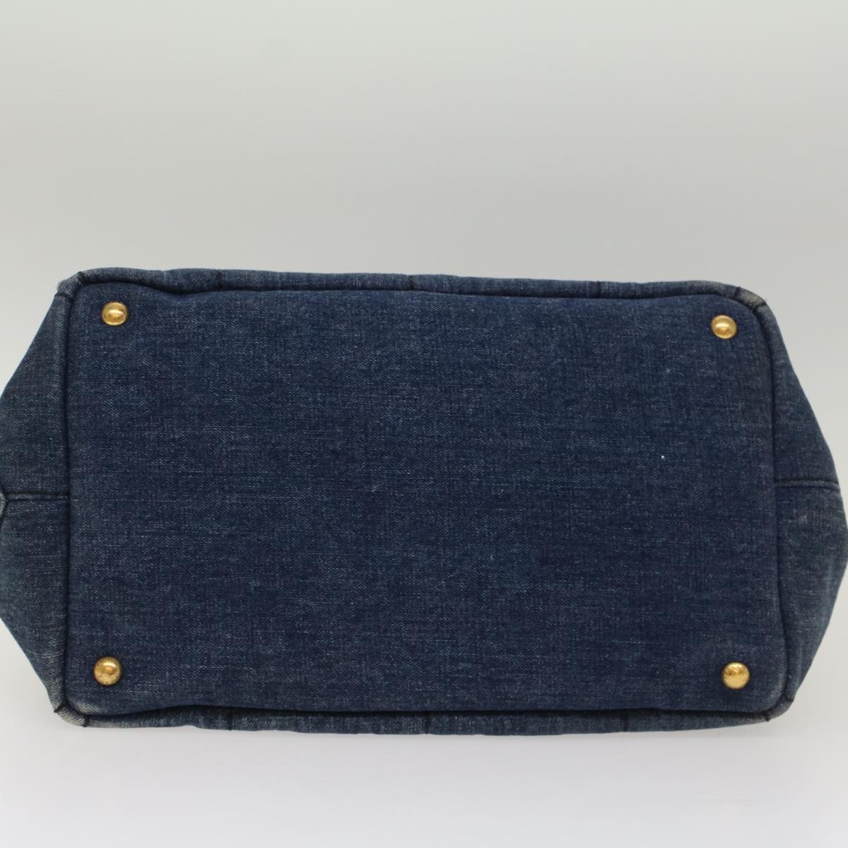 Prada Canapa Medium Denim håndtaske