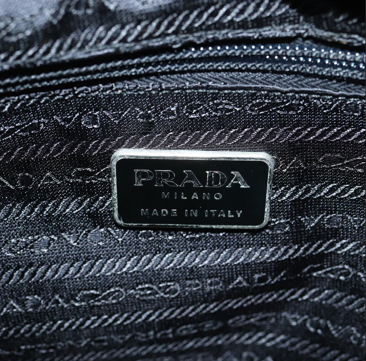 Prada Nylon Tote Handbag