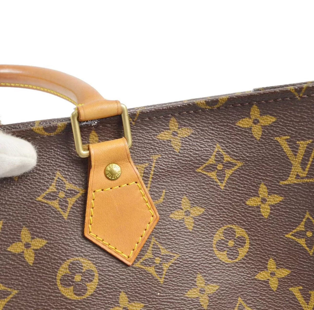 Louis Vuitton Sac Plat Monogram Tote