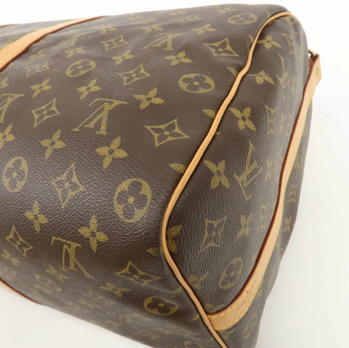 LOUIS VUITTON Keepall 50 Bandouliere Monogram Weekend Boston Travel Bag