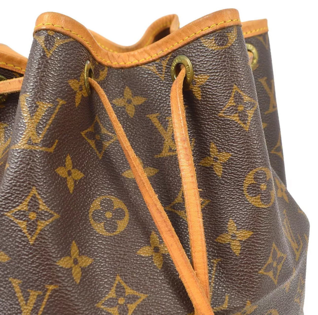 Louis Vuitton Noe Monogram Skuldertaske med snoretræk