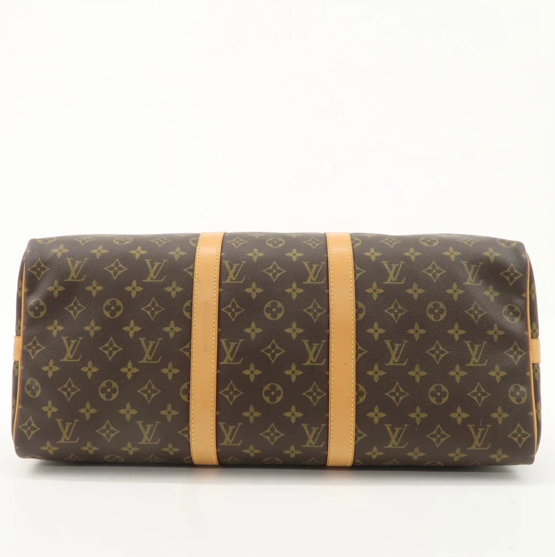 LOUIS VUITTON Keepall 50 Bandouliere Monogram Weekend Boston Travel Bag