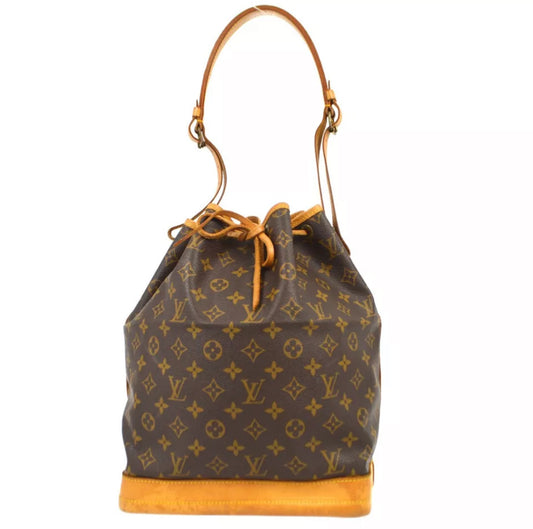 Louis Vuitton Noe Monogram Skuldertaske med snoretræk