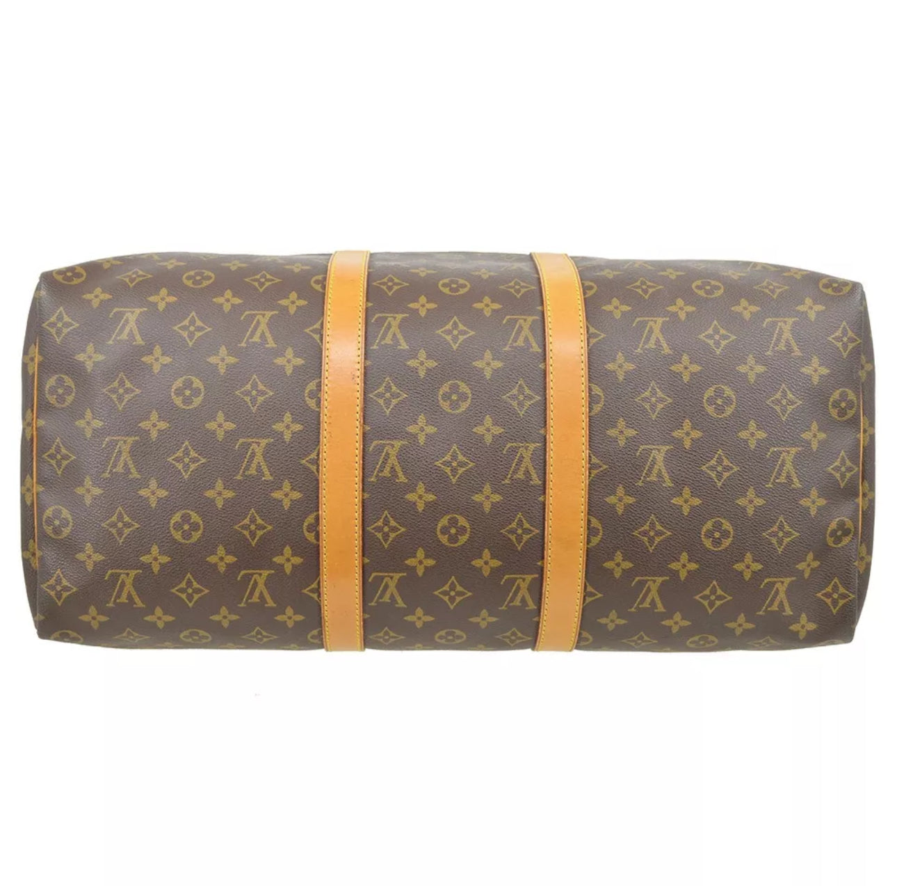 Louis Vuitton Keepall 50 Monogram Monogram Weekend Boston Travel Bag