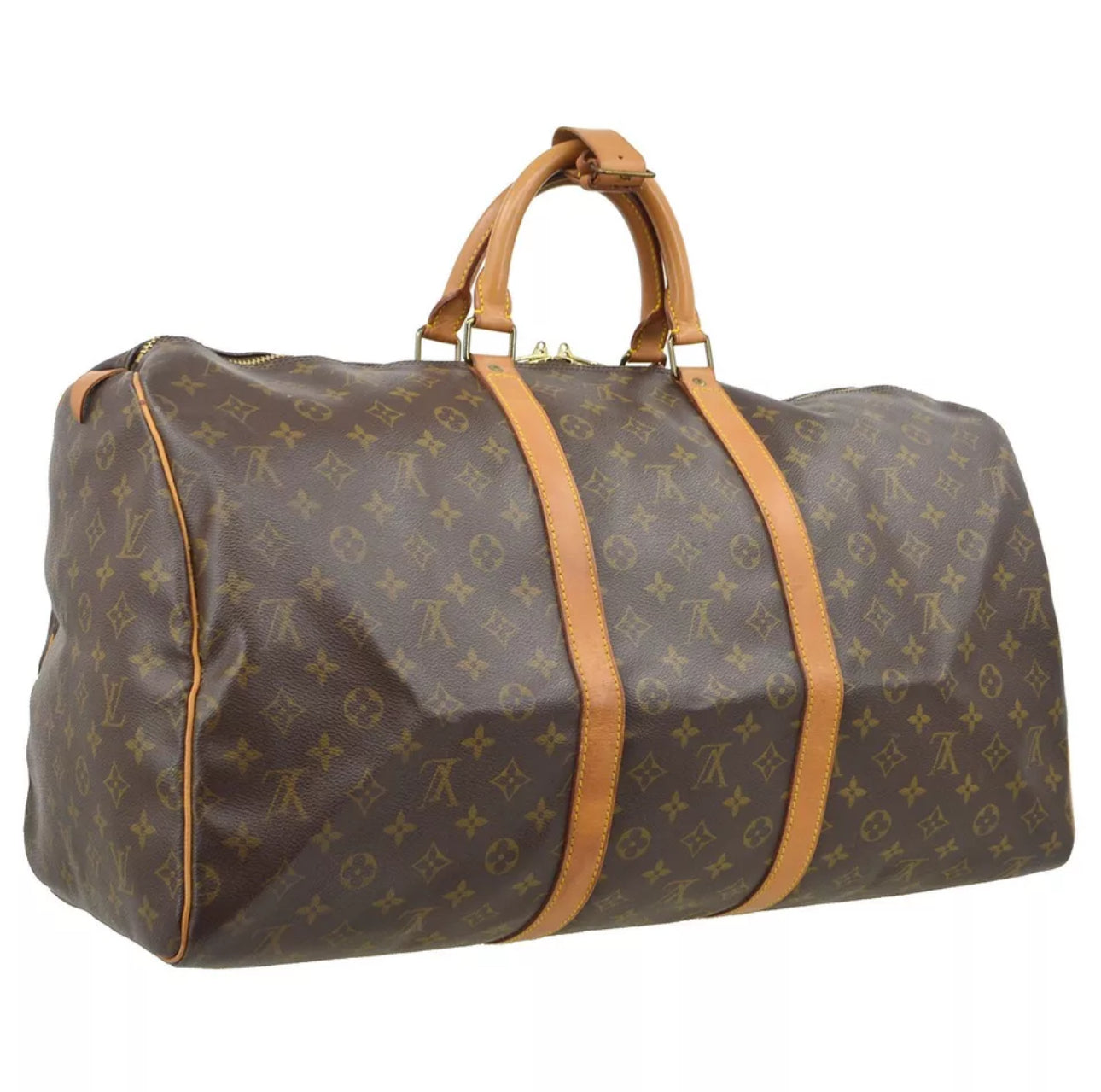 Louis Vuitton Keepall 55 Monogram Weekend Boston resväska