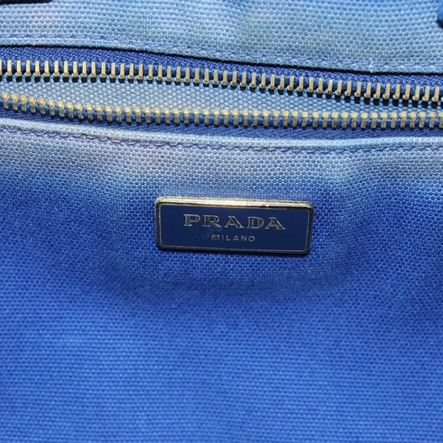 Prada Canapa Medium Canvas Handbag