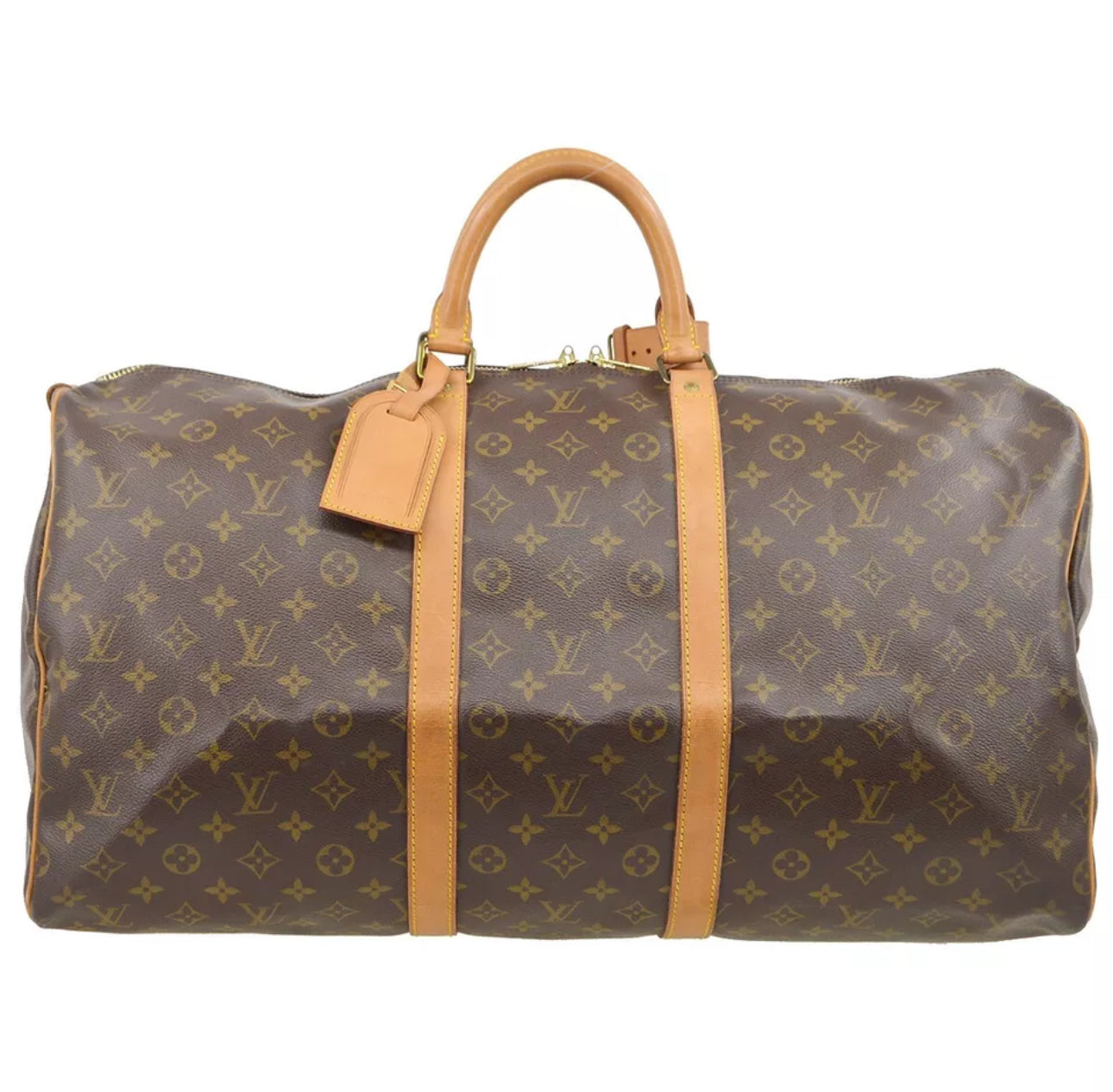 Louis Vuitton Keepall 55 Monogram Weekend Boston resväska