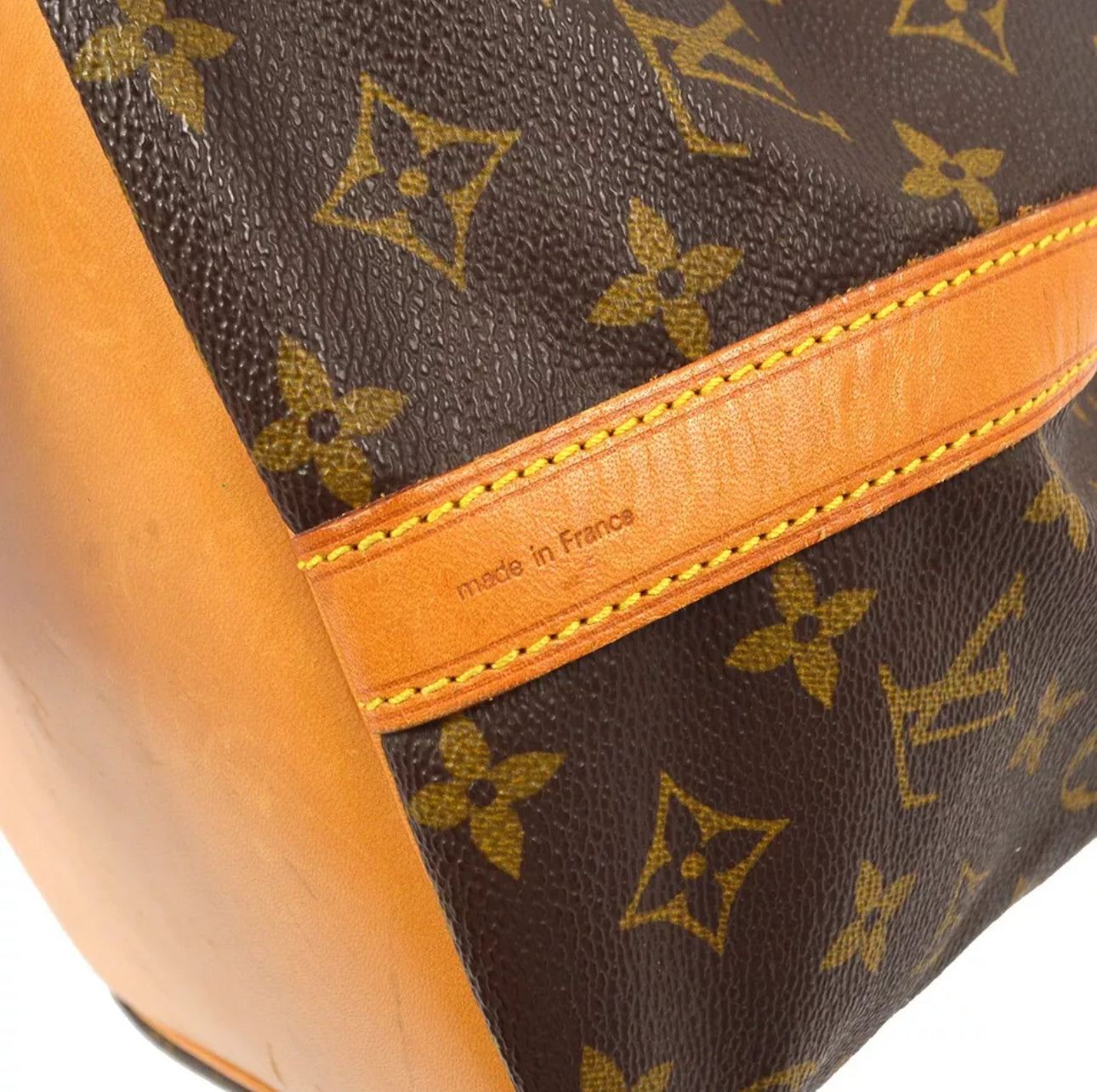 Louis Vuitton Petit Noe Monogram Skuldertaske med snoretræk