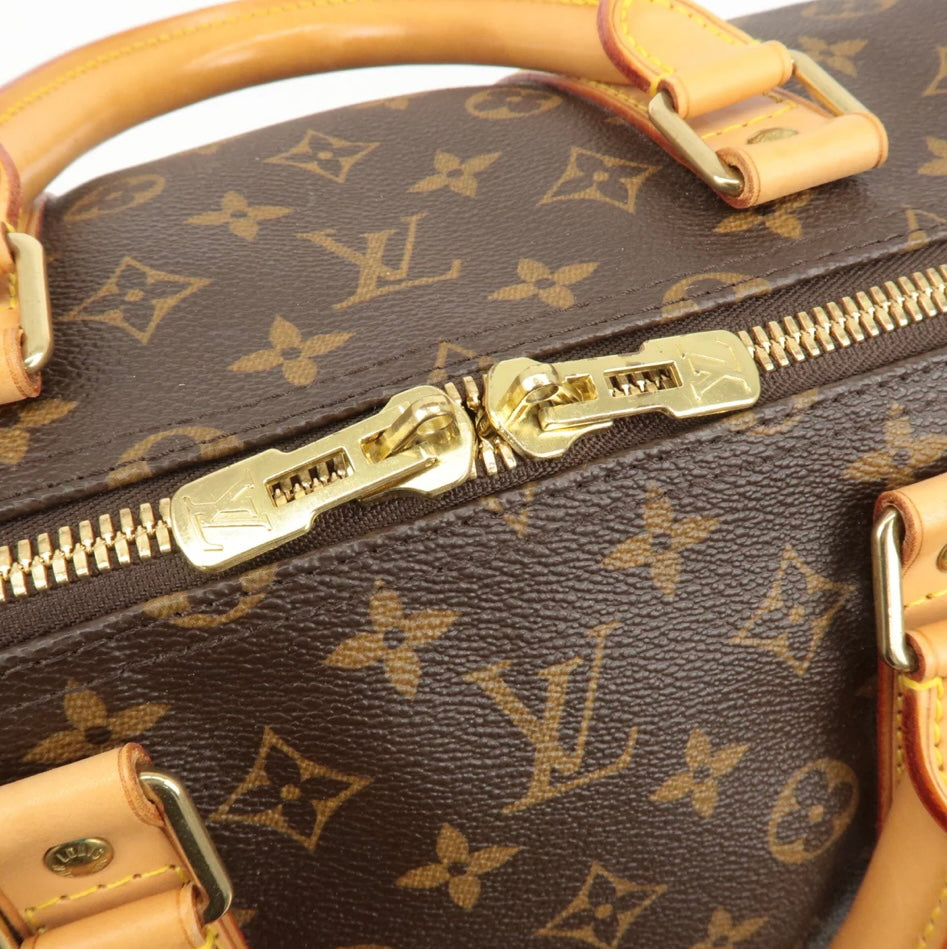 LOUIS VUITTON Keepall 55 Bandouliere Monogram Weekend Boston Travel Bag