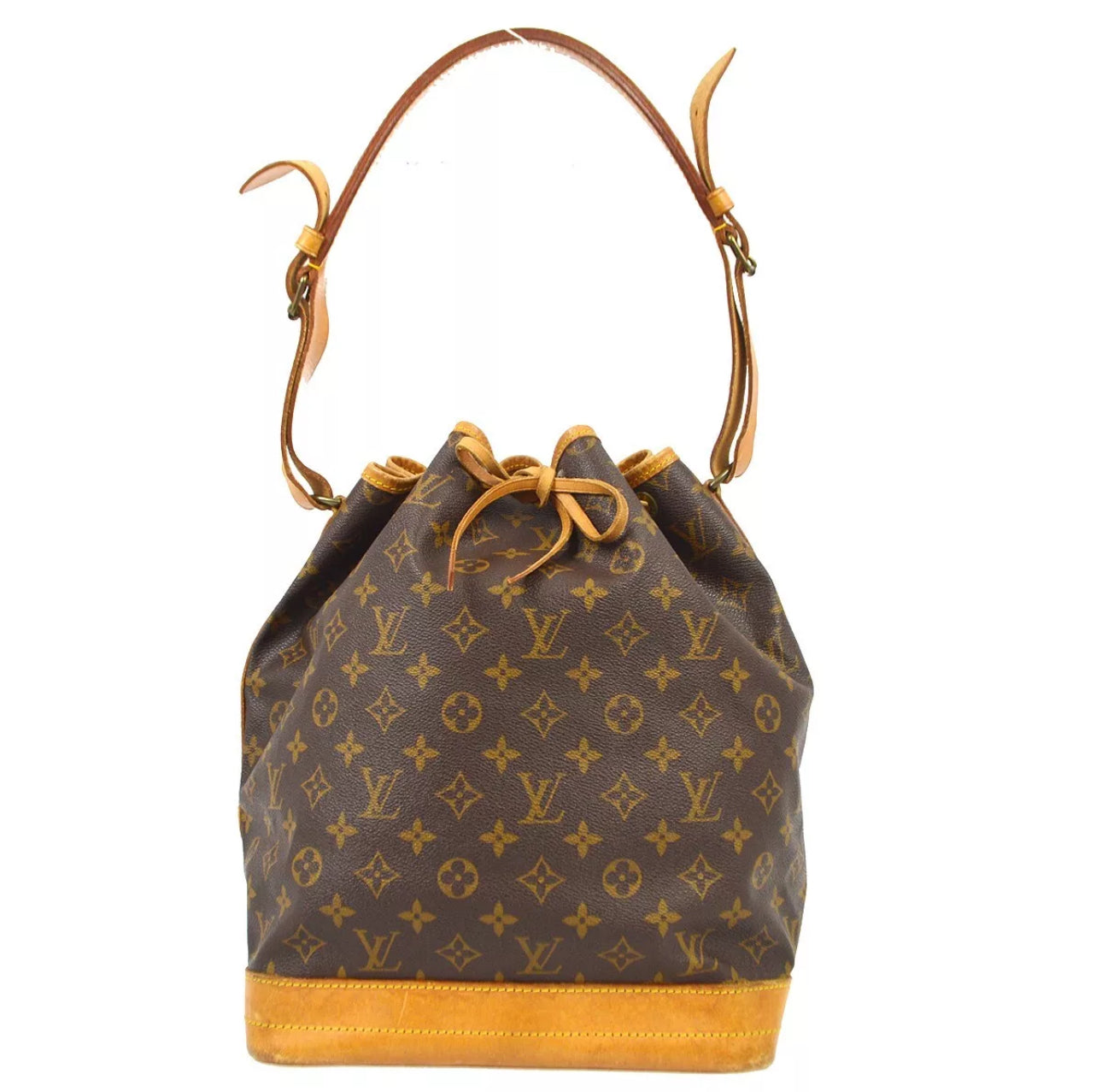 Louis Vuitton Noe Monogram Skuldertaske med snoretræk