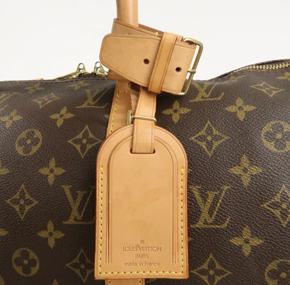 LOUIS VUITTON Keepall 50 Monogram Weekend Boston Travel Bag