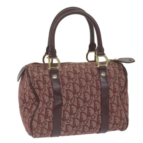 Dior Trotter Canvas Red Handbag