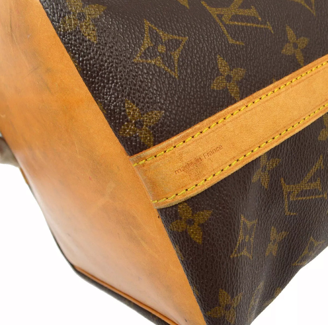 Louis Vuitton Petite Noe Monogram Skuldertaske med snoretræk