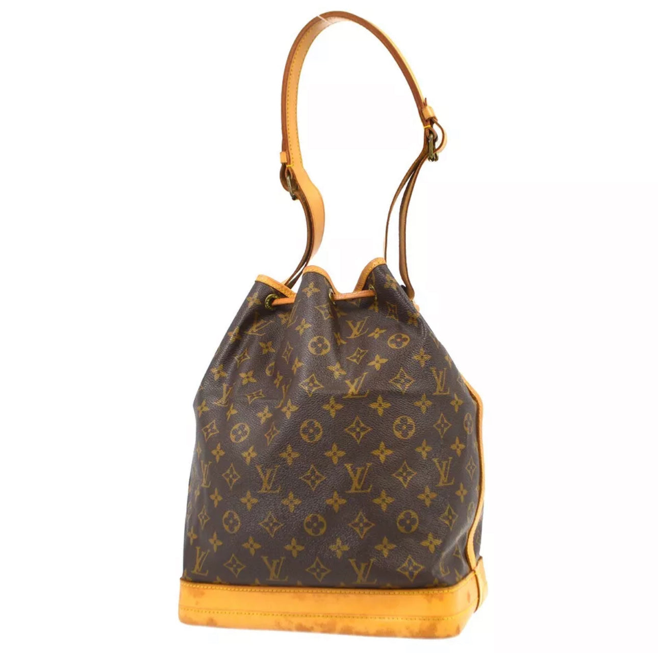 Louis Vuitton Noe Monogram Skuldertaske med snoretræk