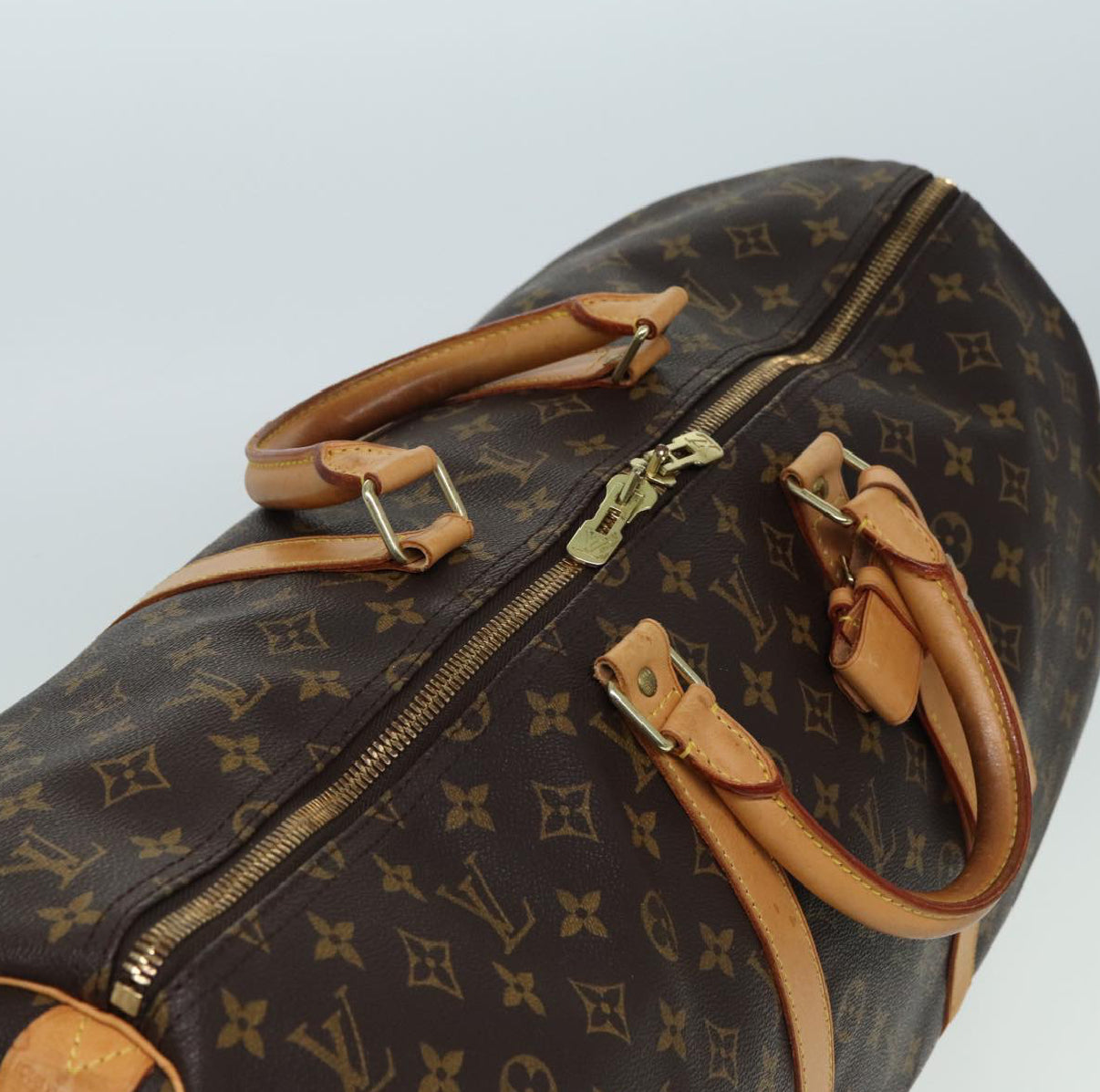 Louis Vuitton Keepall 55 Monogram Weekend Boston Travel Bag