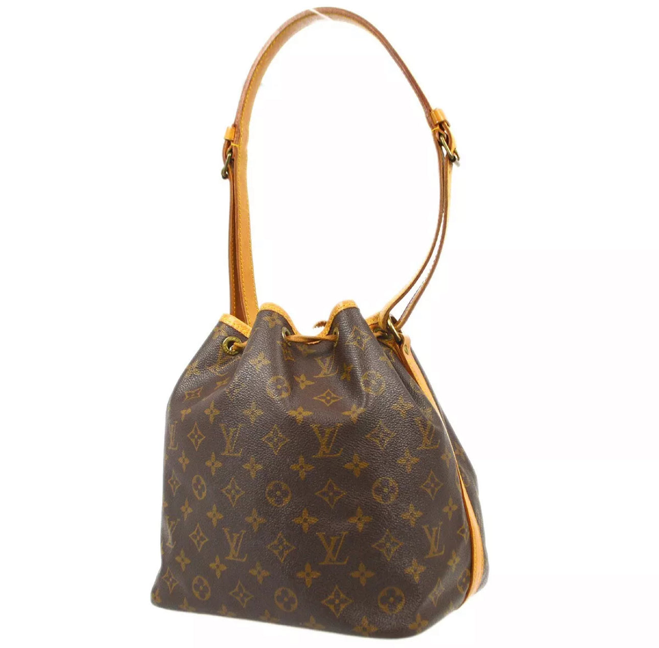 Louis Vuitton Petite Noe Monogram Skuldertaske med snoretræk