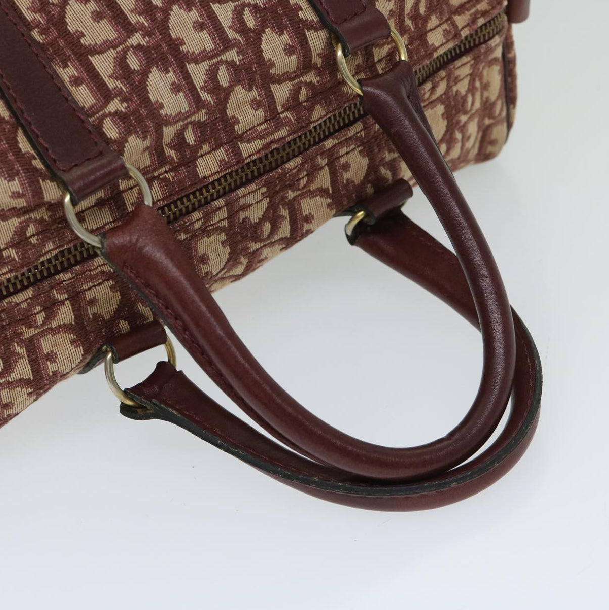 Dior Trotter Canvas rød monogram håndtaske