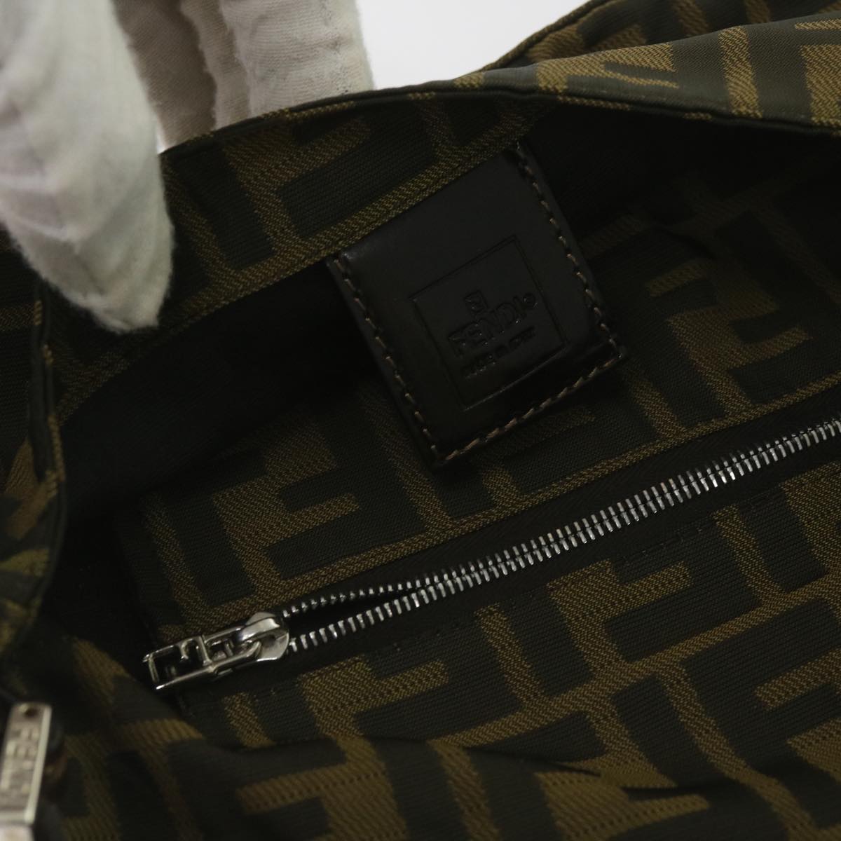 Fendi Zucca Canvas skuldertaske