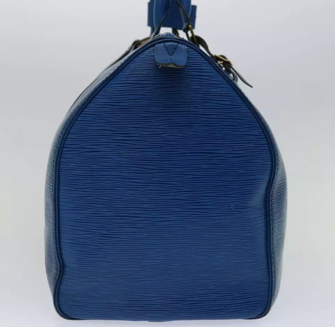 Louis Vuitton Blue Epi Keepall 45