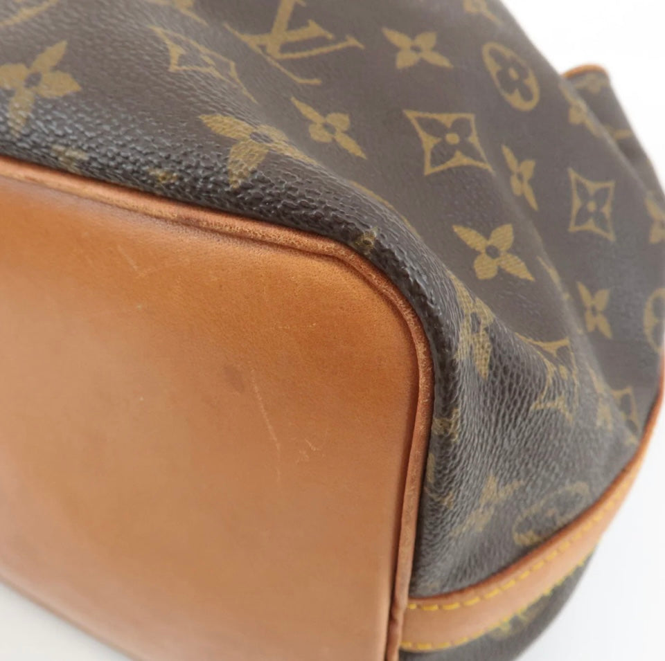 LOUIS VUITTON Petit Noe Monogram Drawstring Shoulderbag