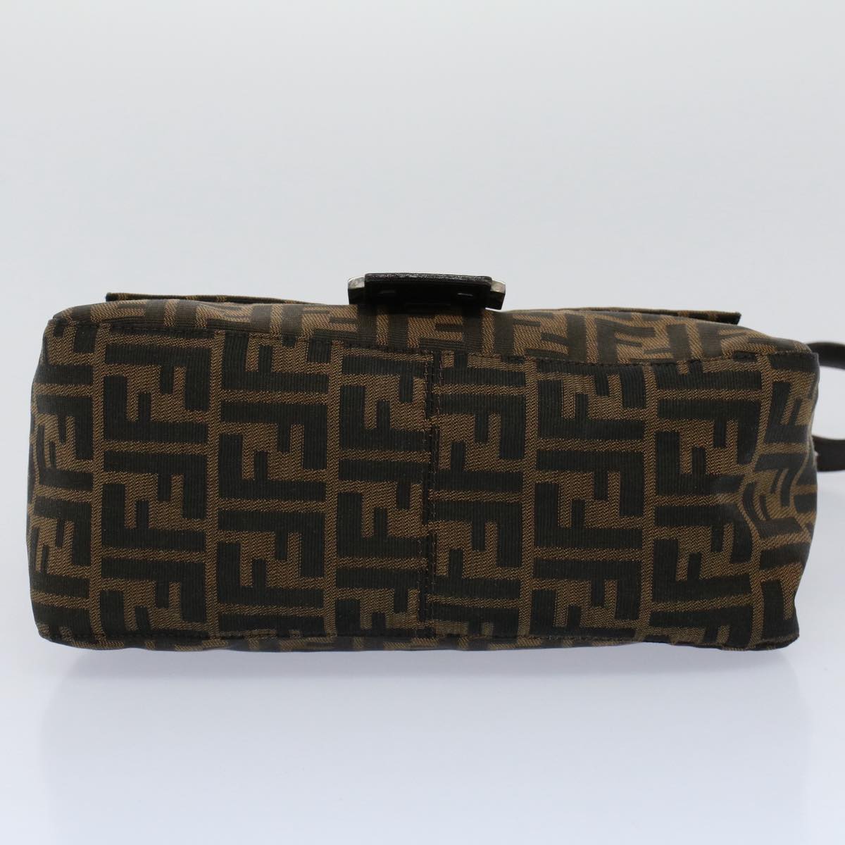 Fendi Zucca Canvas Mamma Baquette Shoulderbag