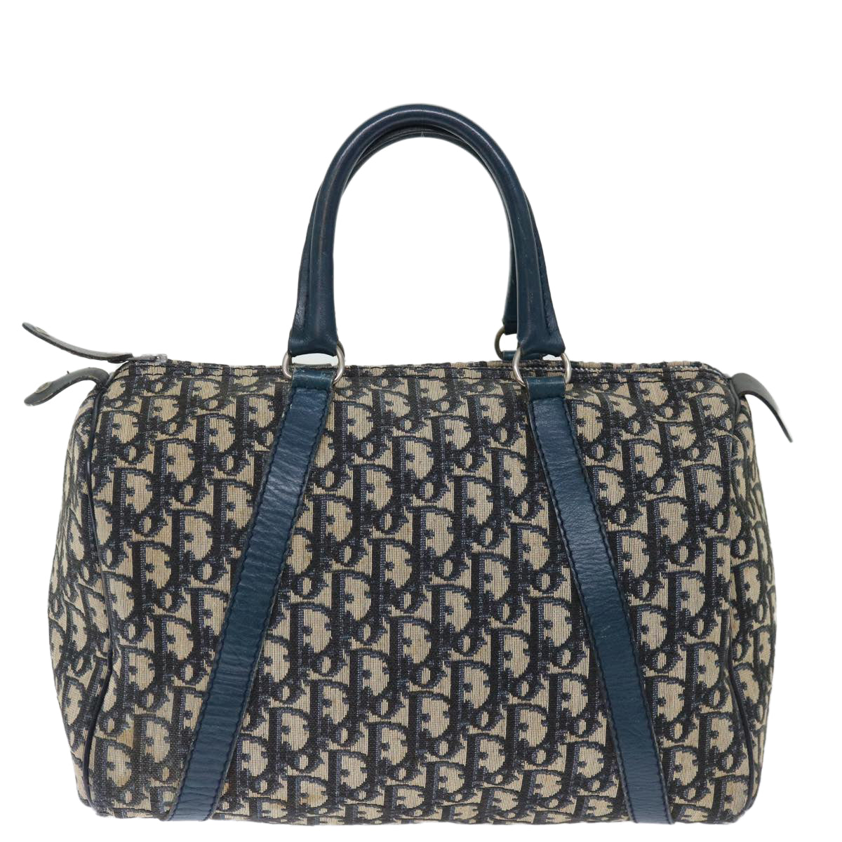 Dior Trotter Canvas Navy Monogram Håndtaske