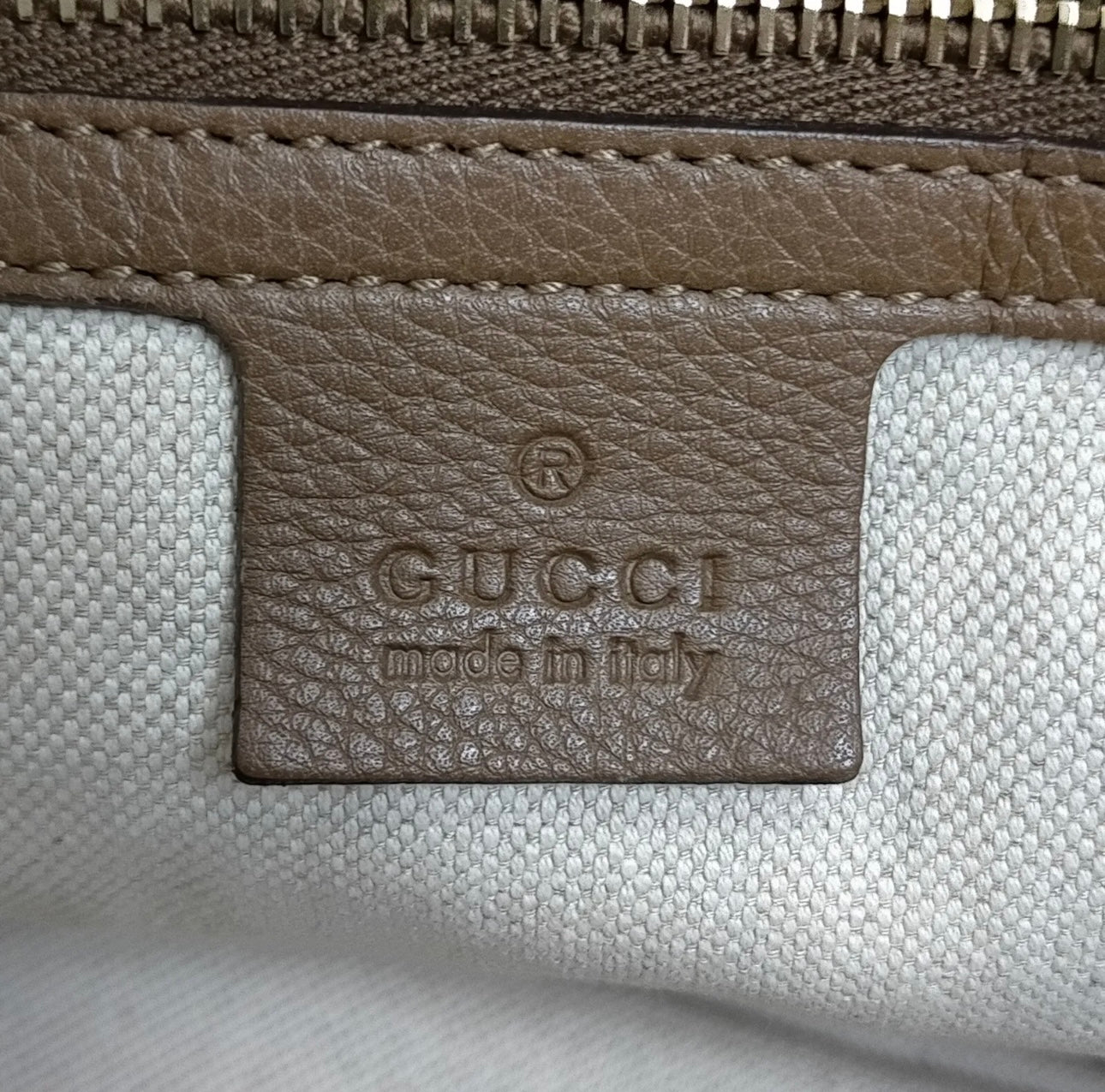 Gucci bambus lædertaske