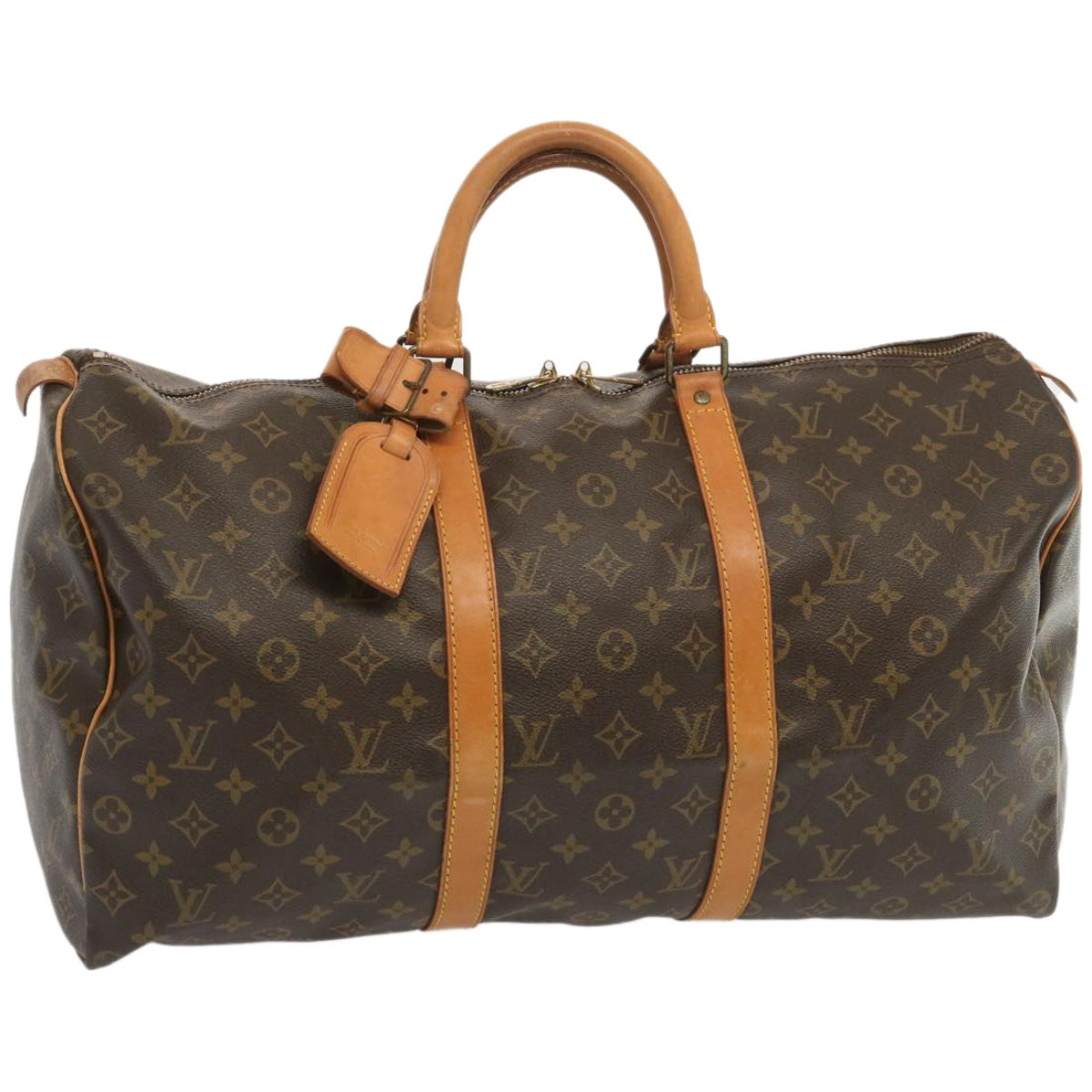 Louis Vuitton Keepall 50 Monogram Weekend Boston Travel Bag