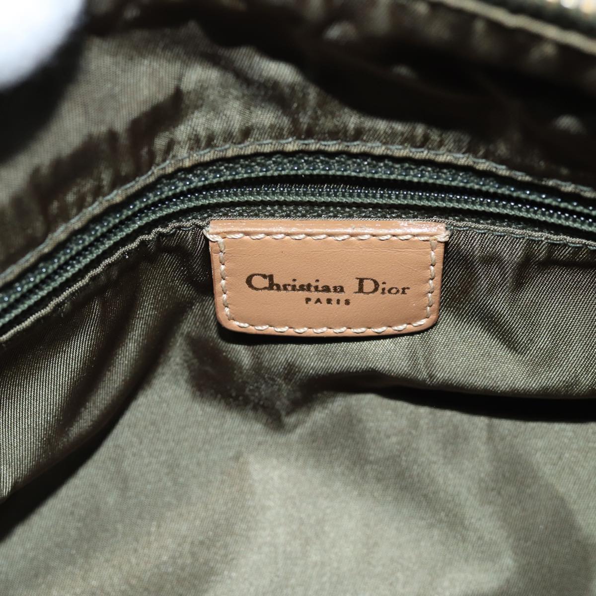 Dior Totter Canvas Khaki Monogram Håndtaske