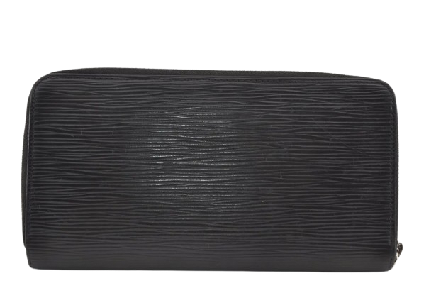 Louis Vuitton Black Epi Long Wallet