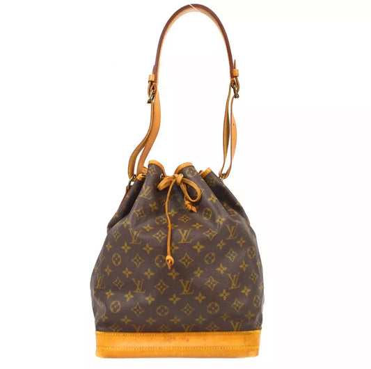 Louis Vuitton Noe Monogram Skuldertaske med snoretræk