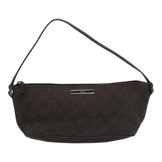 GUCCI Boat Pochette GG Monogram Handbag