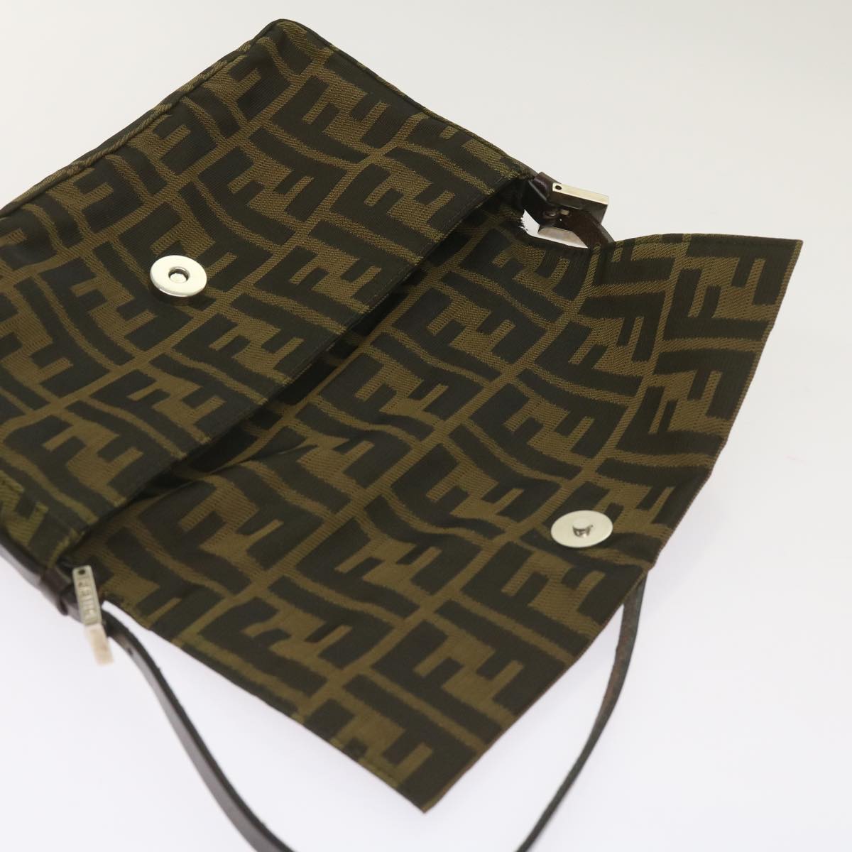 Fendi Zucca Canvas skuldertaske