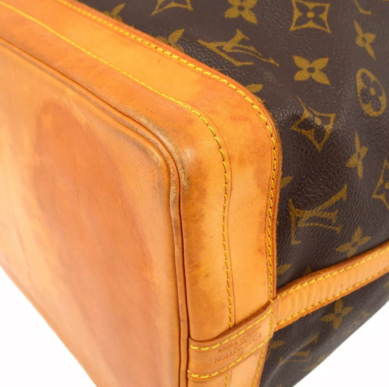 Louis Vuitton Noe Monogram Skuldertaske med snoretræk