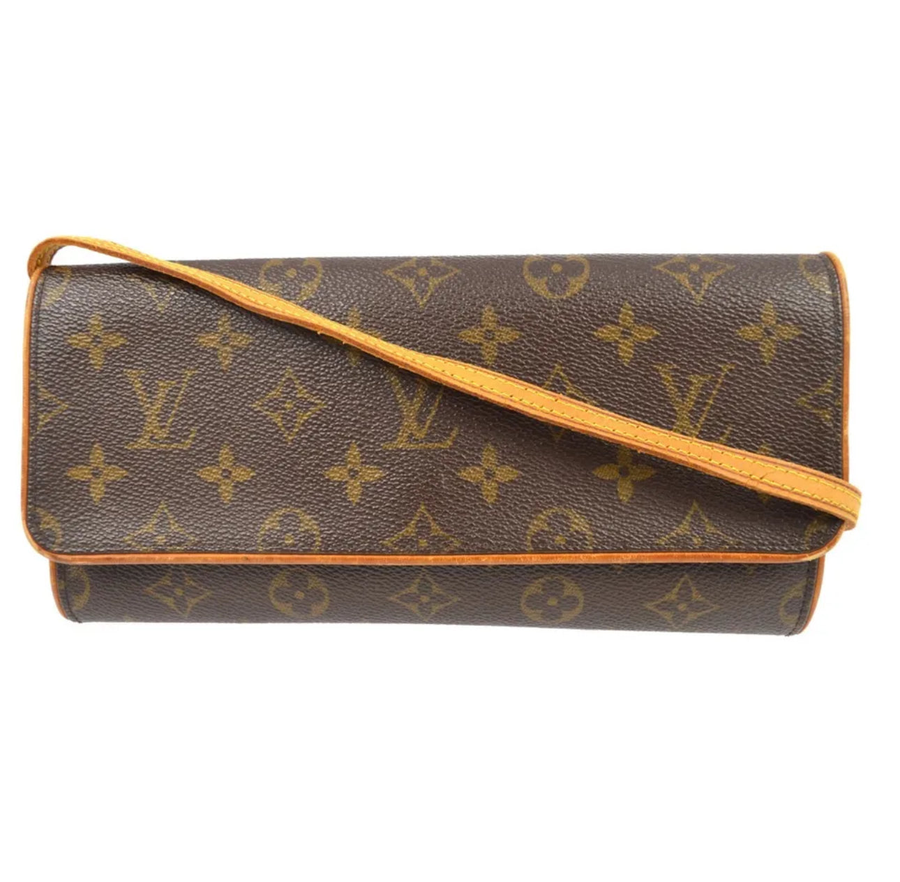 Louis Vuitton Pochette Twin GM Monogram Crossbody Bag