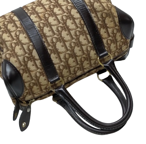 Dior Trotter Canvas Brown Monogram Håndtaske